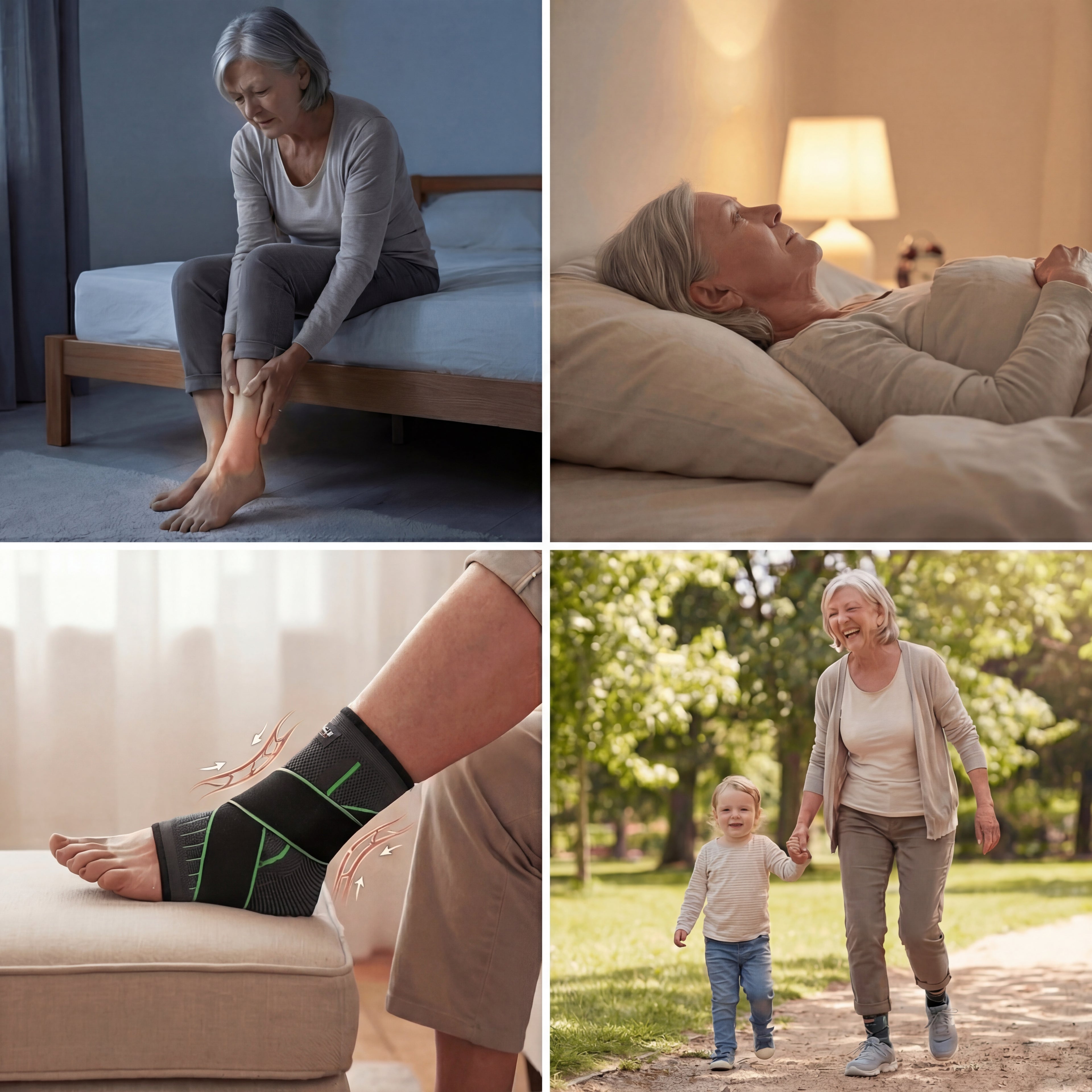 SwiftGuard Anti-Fatigue Bamboo Compression Sleeve™